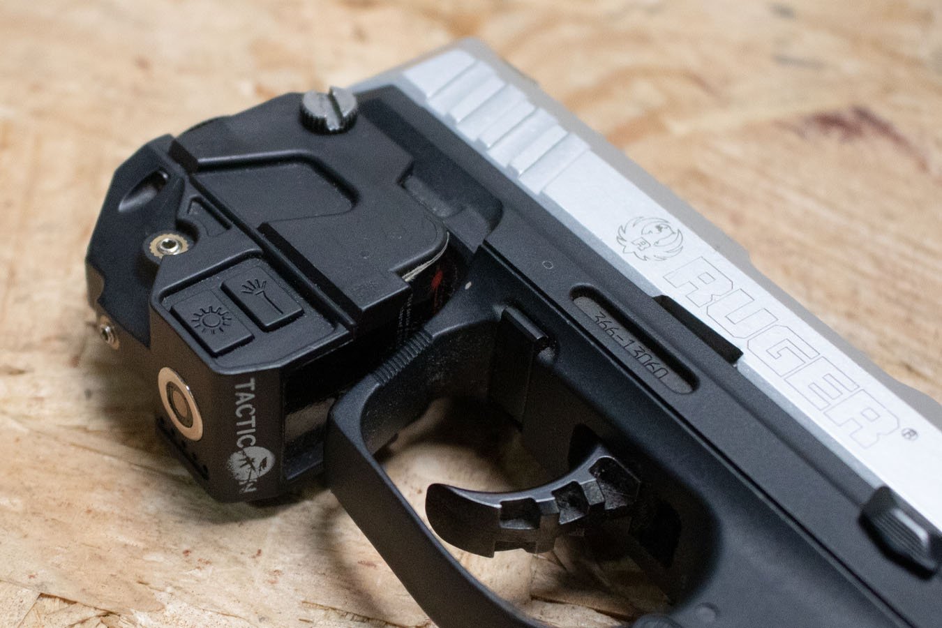 RUGER SR22P 22LR Police Trade-In Pistol with Light/Laser
