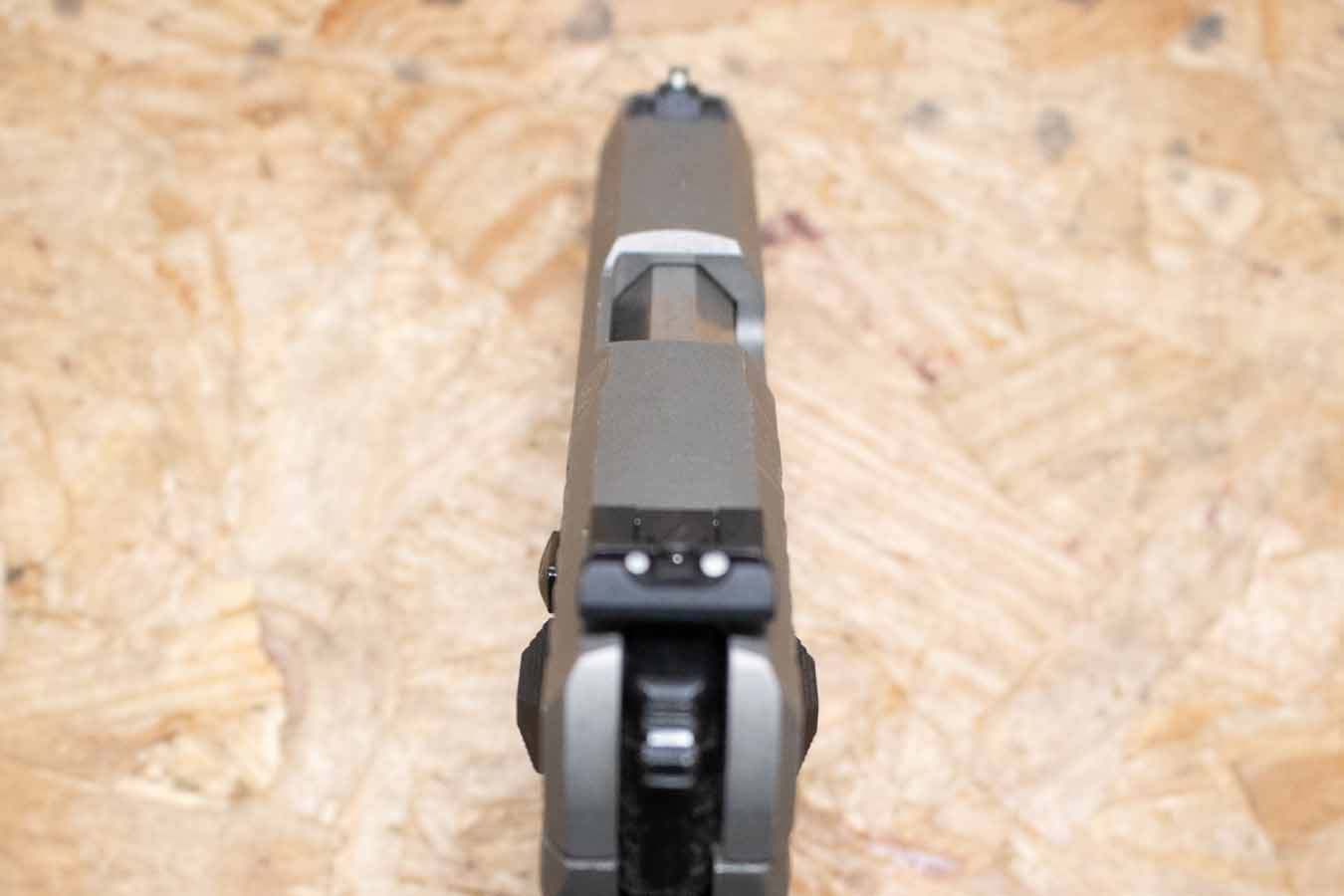 RUGER SR22 22LR Police Trade-In Pistol with Manual Safety