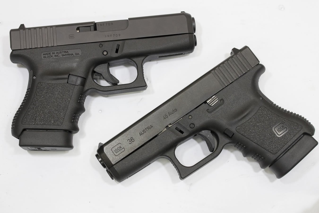 GLOCK 36 Gen3 45 ACP Police Trade-ins (Very Good)