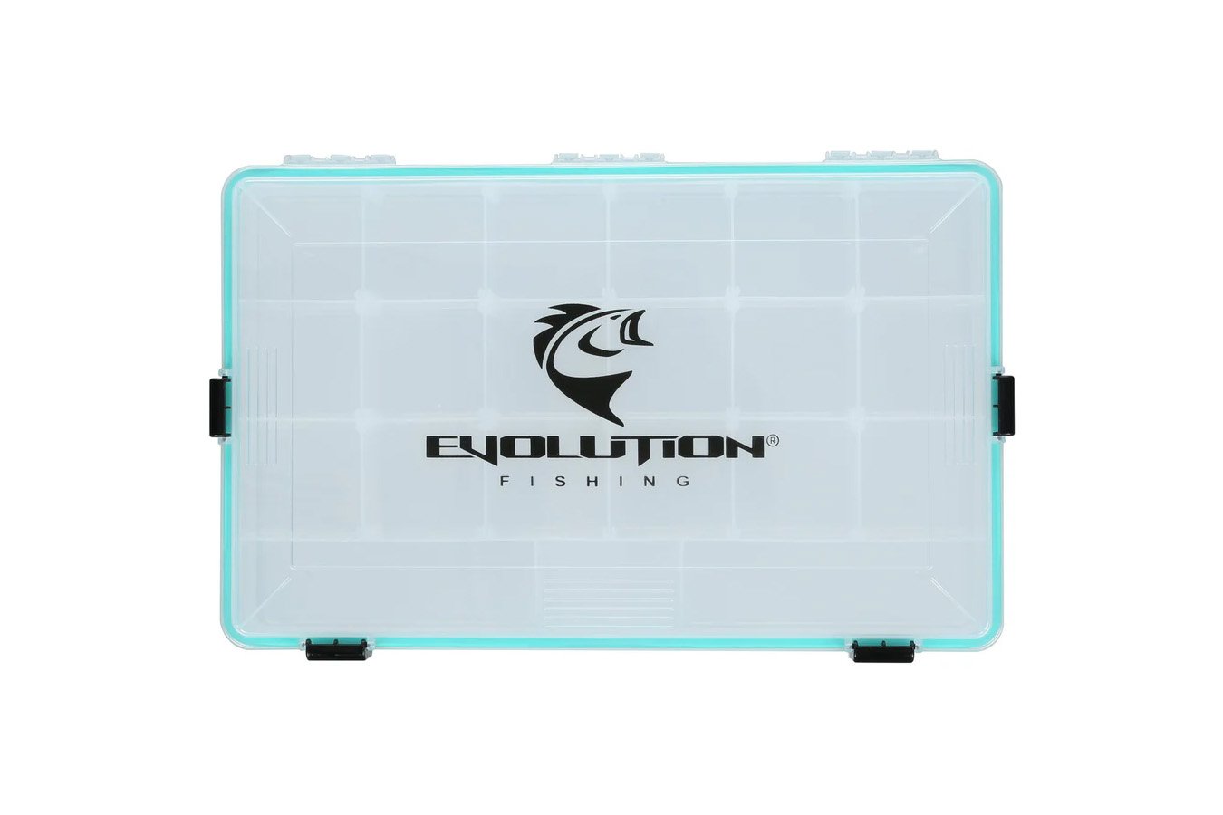 EVOLUTION OUTDOORS Drift Series 3700 4-Latch Waterproof Tray - Seafoam