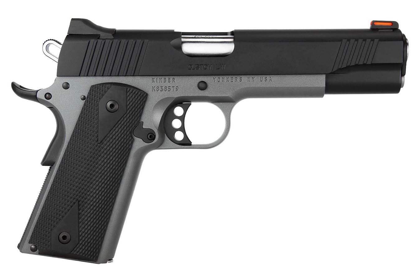 KIMBER 1911 Custom LW Shadow Ghost 45 ACP Bundle with Three Mags, Holster and Range Bag