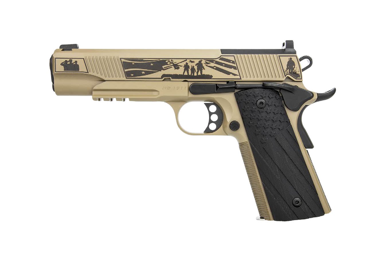 Kimber 1911 Next Gen 45 ACP Optic Ready Boot Campaign Pistol with Engraved Slide