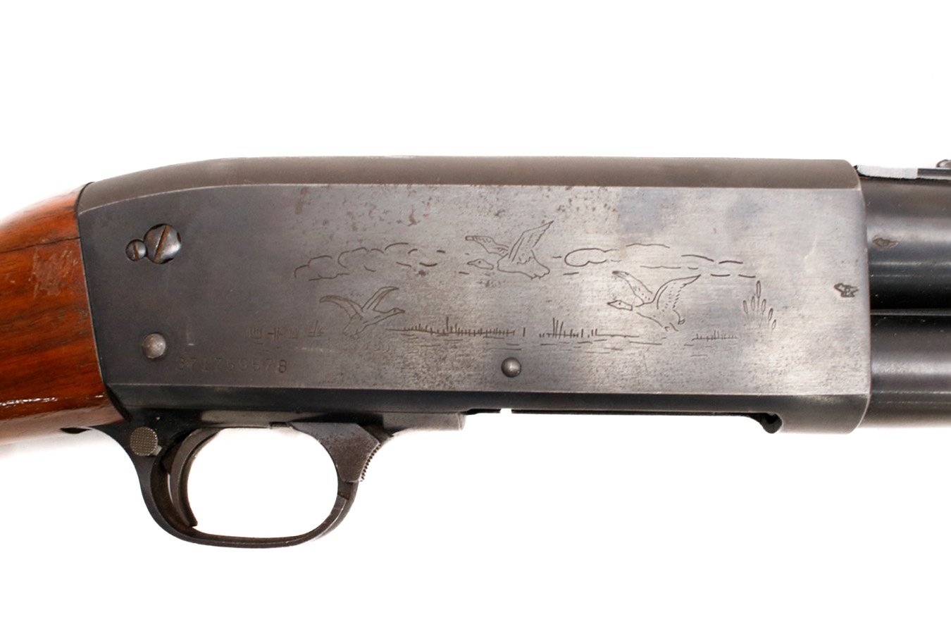 ITHACA 37 Featherlight DS Police Special 12 Gauge Police Trade-in Shotgun