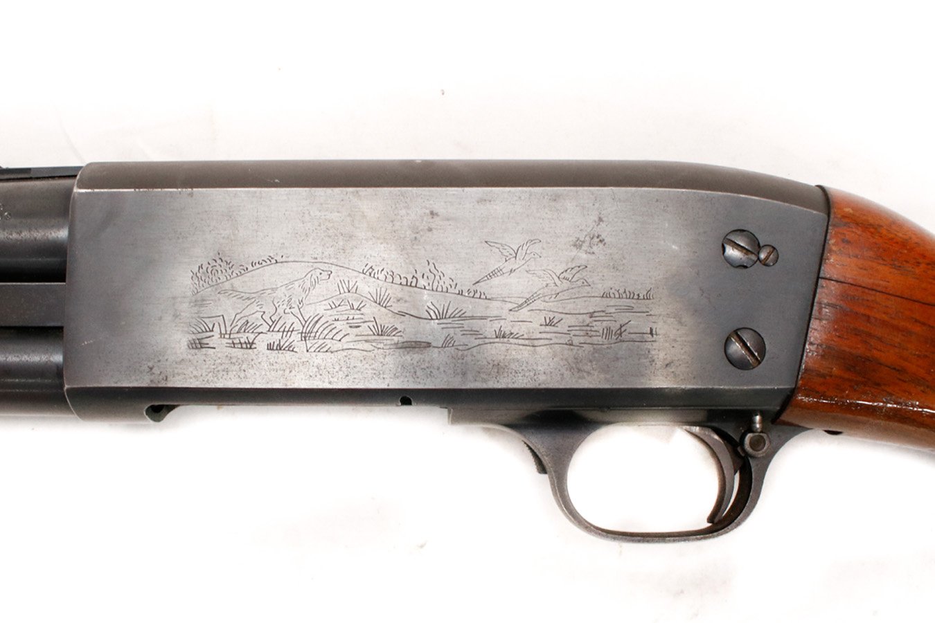 ITHACA 37 Featherlight DS Police Special 12 Gauge Police Trade-in Shotgun