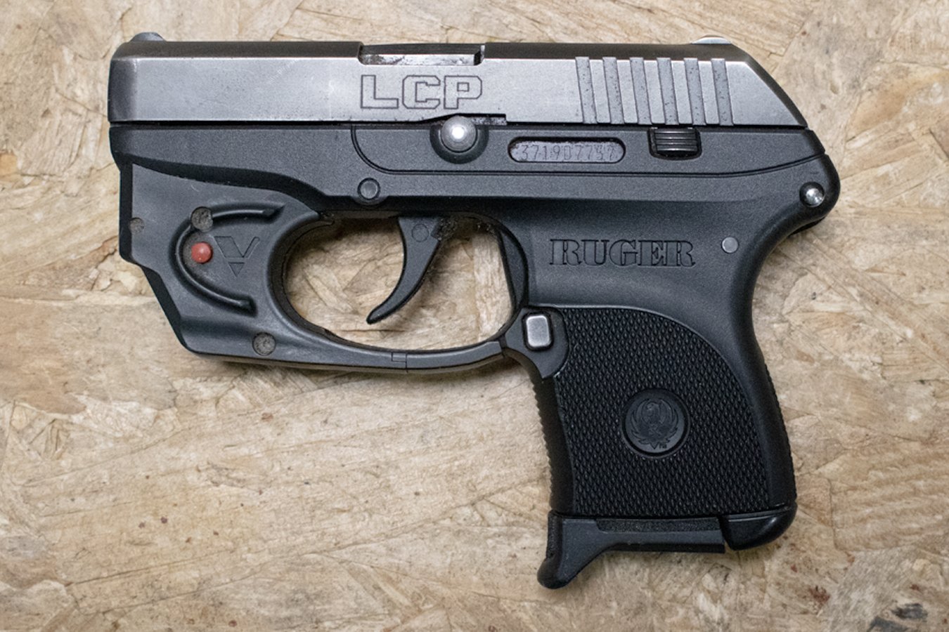 RUGER LCP 380 Auto Police Trade-in Pistol with Laser