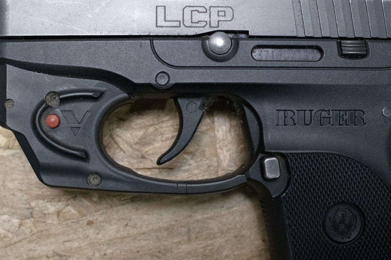 RUGER LCP 380 Auto Police Trade-in Pistol with Laser