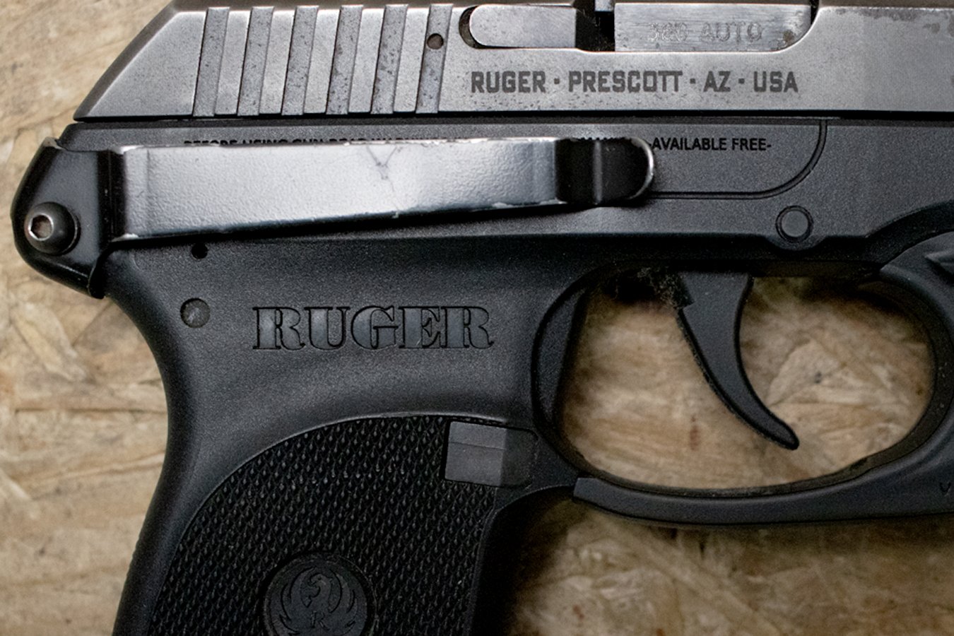 RUGER LCP 380 Auto Police Trade-in Pistol with Laser