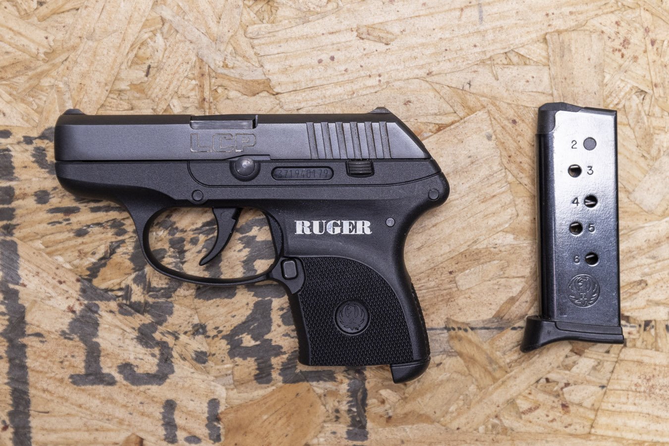 RUGER LCP .380 ACP Police Trade-In Pistol