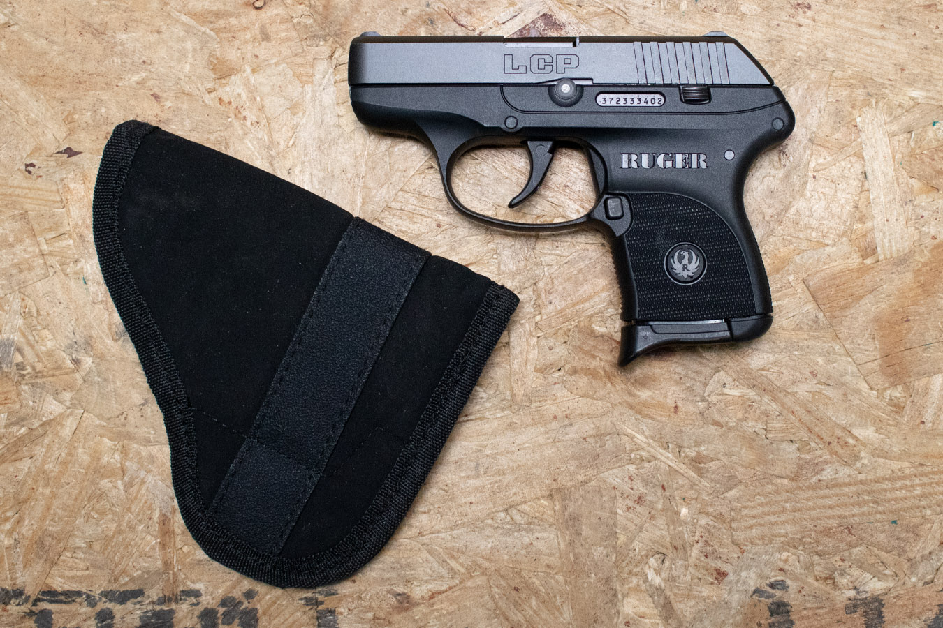 RUGER LCP 380 ACP Police Trade-In Pistol with Holster