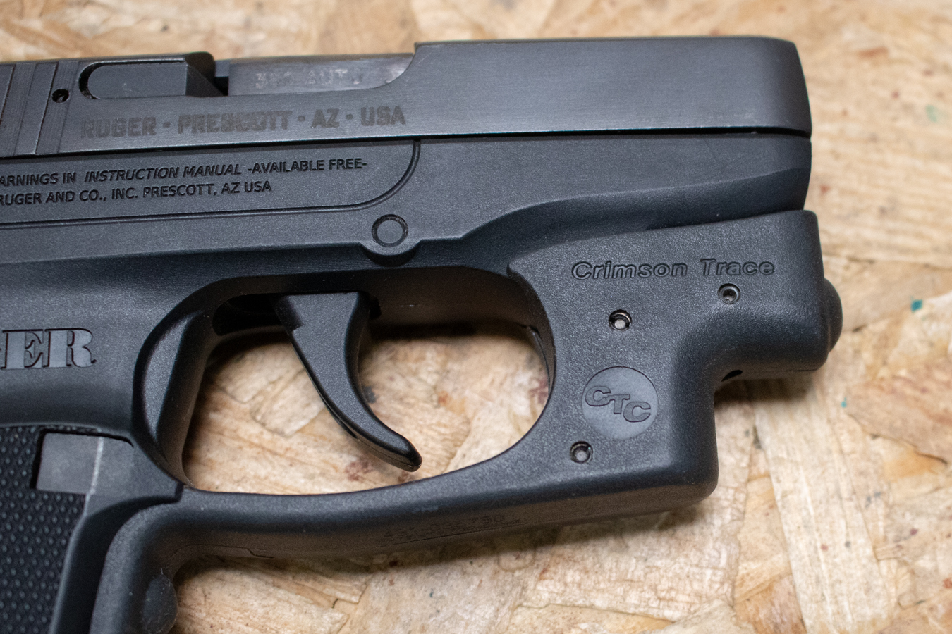 RUGER LCP 380 ACP Police Trade-In Pistol with Laser