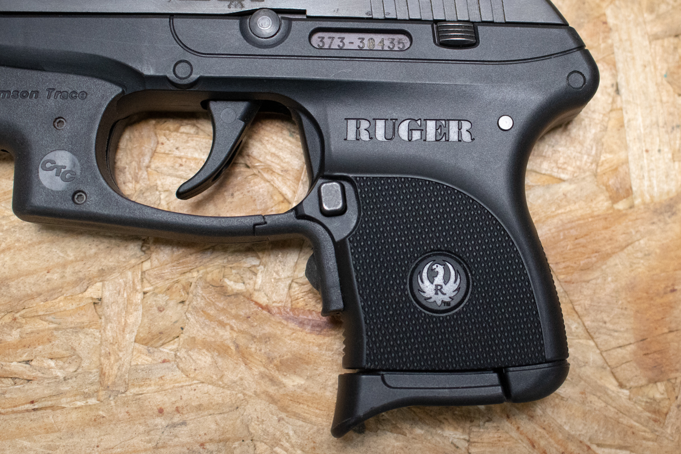 RUGER LCP 380 ACP Police Trade-In Pistol with Laser