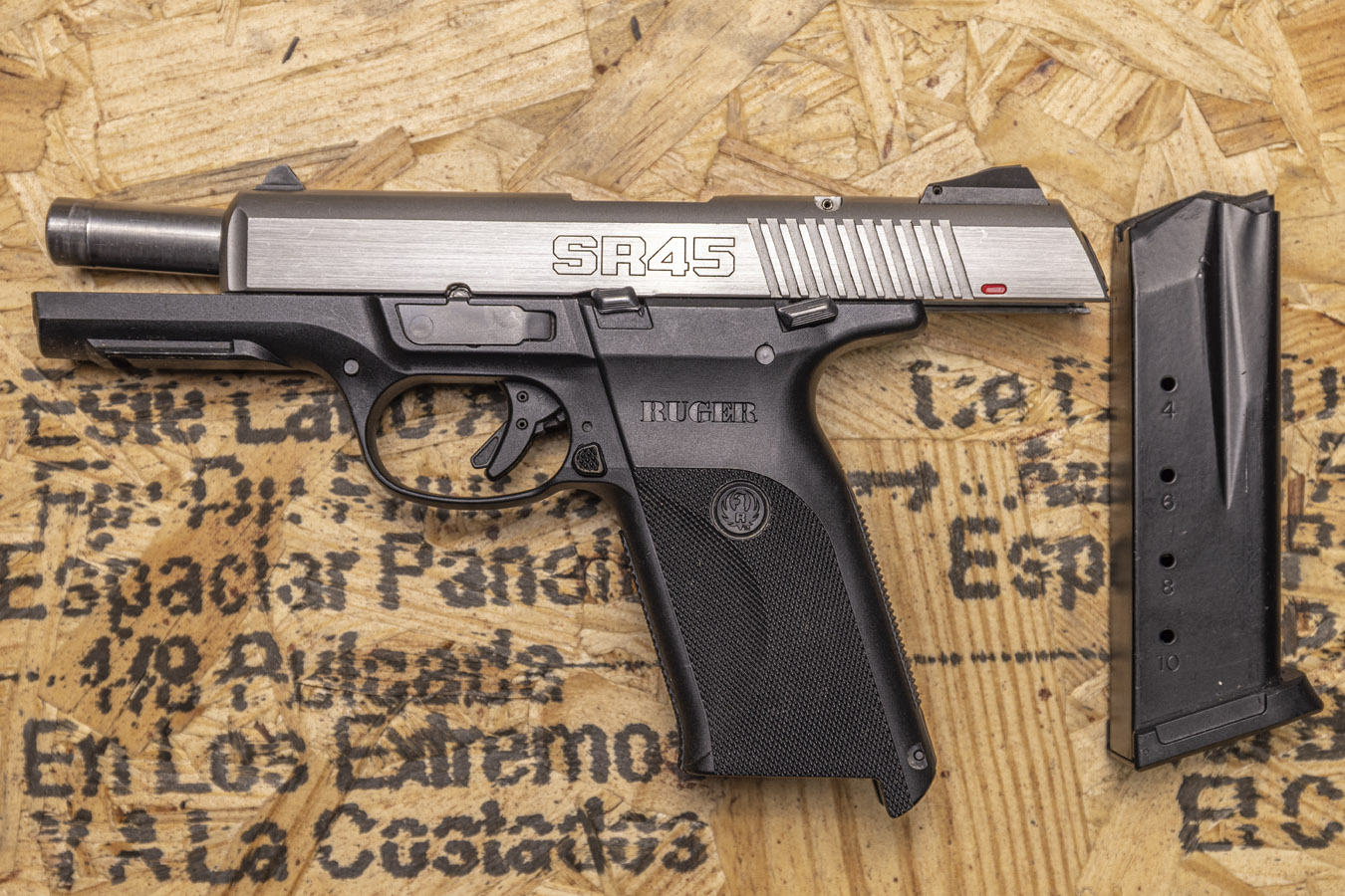 RUGER SR45 45ACP Police Trade-In Pistol