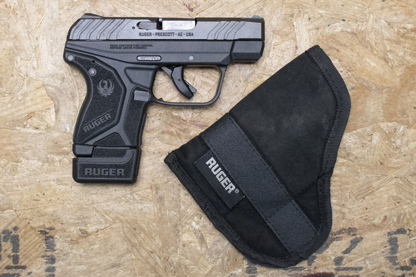 RUGER LCP II 380ACP Used Trade-In Pistol with Extended Magazine and Holster