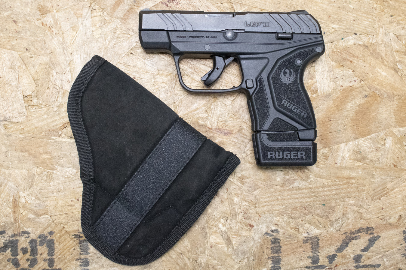 RUGER LCP II 380ACP Used Trade-In Pistol with Extended Magazine and Holster
