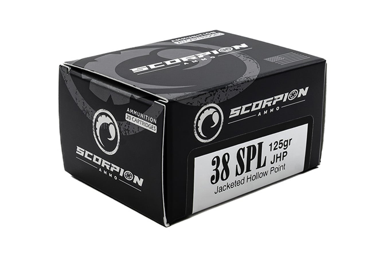 SCORPION 38 Special 125 gr JHP Defense 20/Box