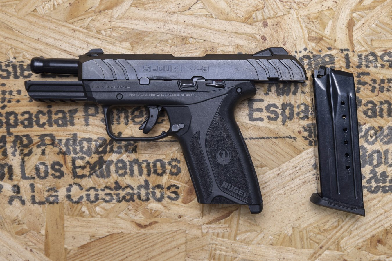 RUGER Security-9 9mm Police Trade-In Pistol