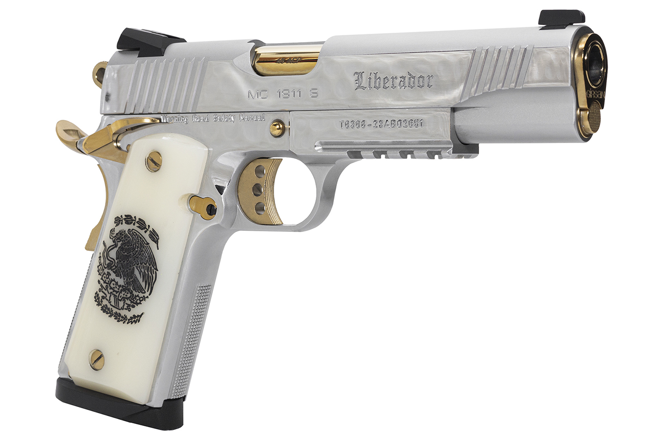 GIRSAN Regard Liberador II 1911 9mm Pistol w/ Mexican Coat Of Arms