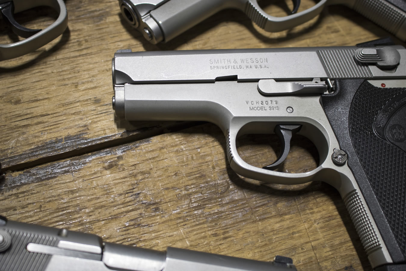 SMITH AND WESSON Model 3913 9mm Police Trades (Good Condition)