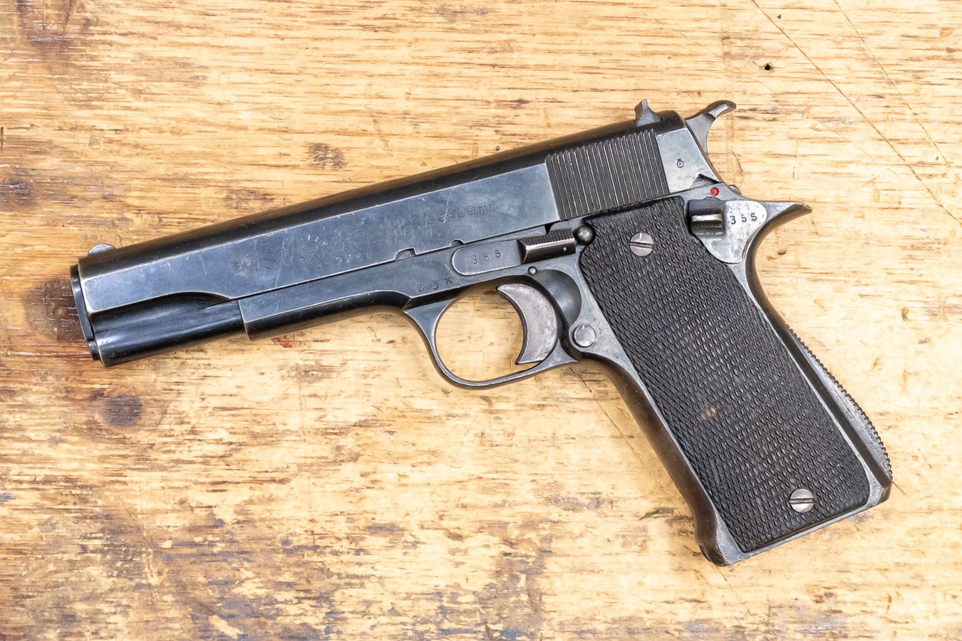 STAR B 9mm Police Trade-in Pistol (No Mag)