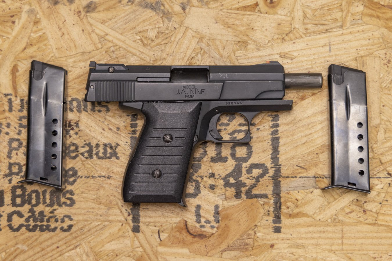 JIMENEZ ARMS J.A. Nine 9mm Police Trade-In Pistol