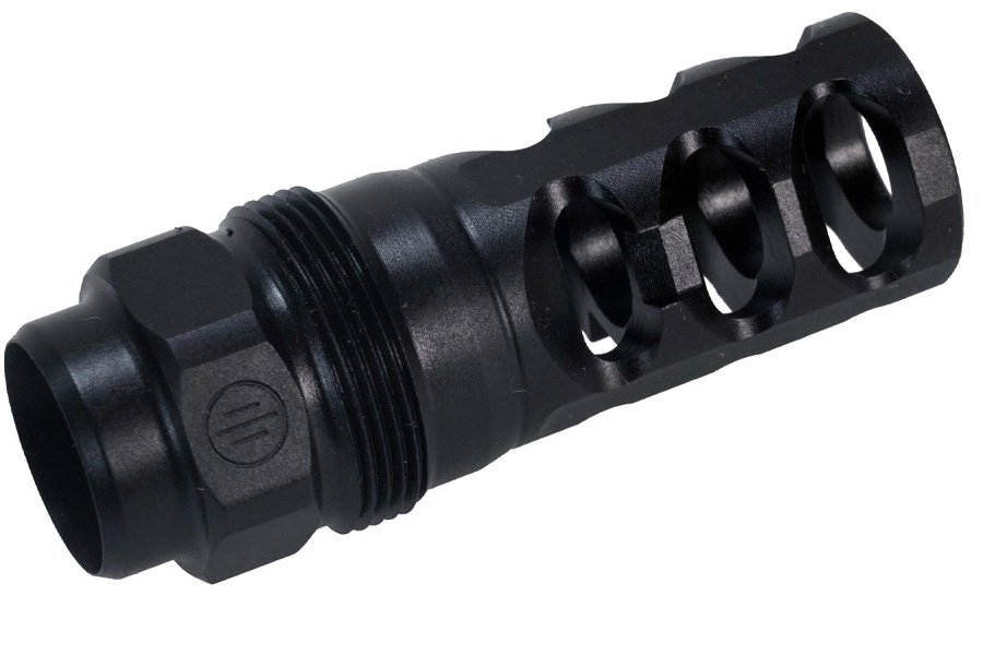 PRIMARY WEAPONS FRC 3-port 223 Compensator Tapered - (1/2-28)