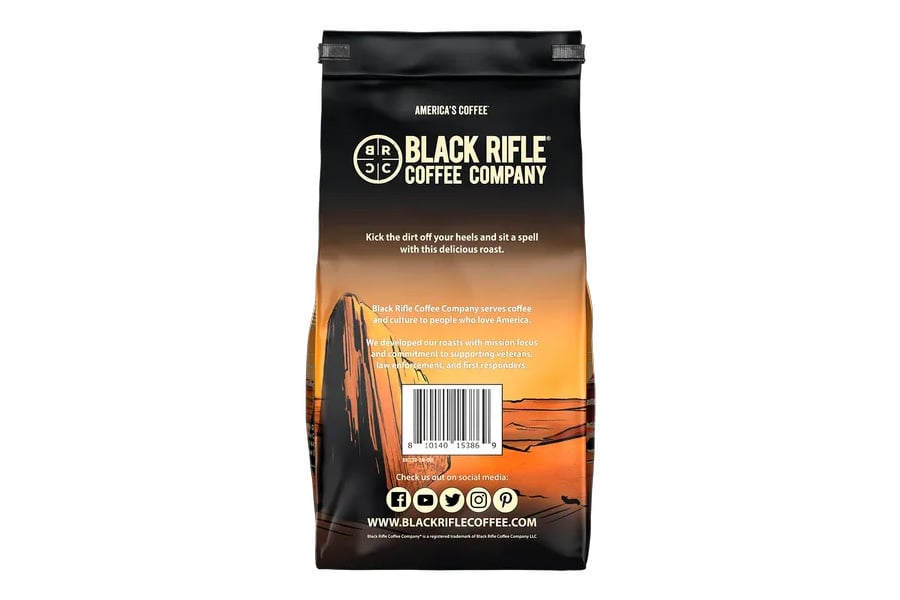 BLACK RIFLE COFFEE CO Salty Caramel Roast Ground Coffee