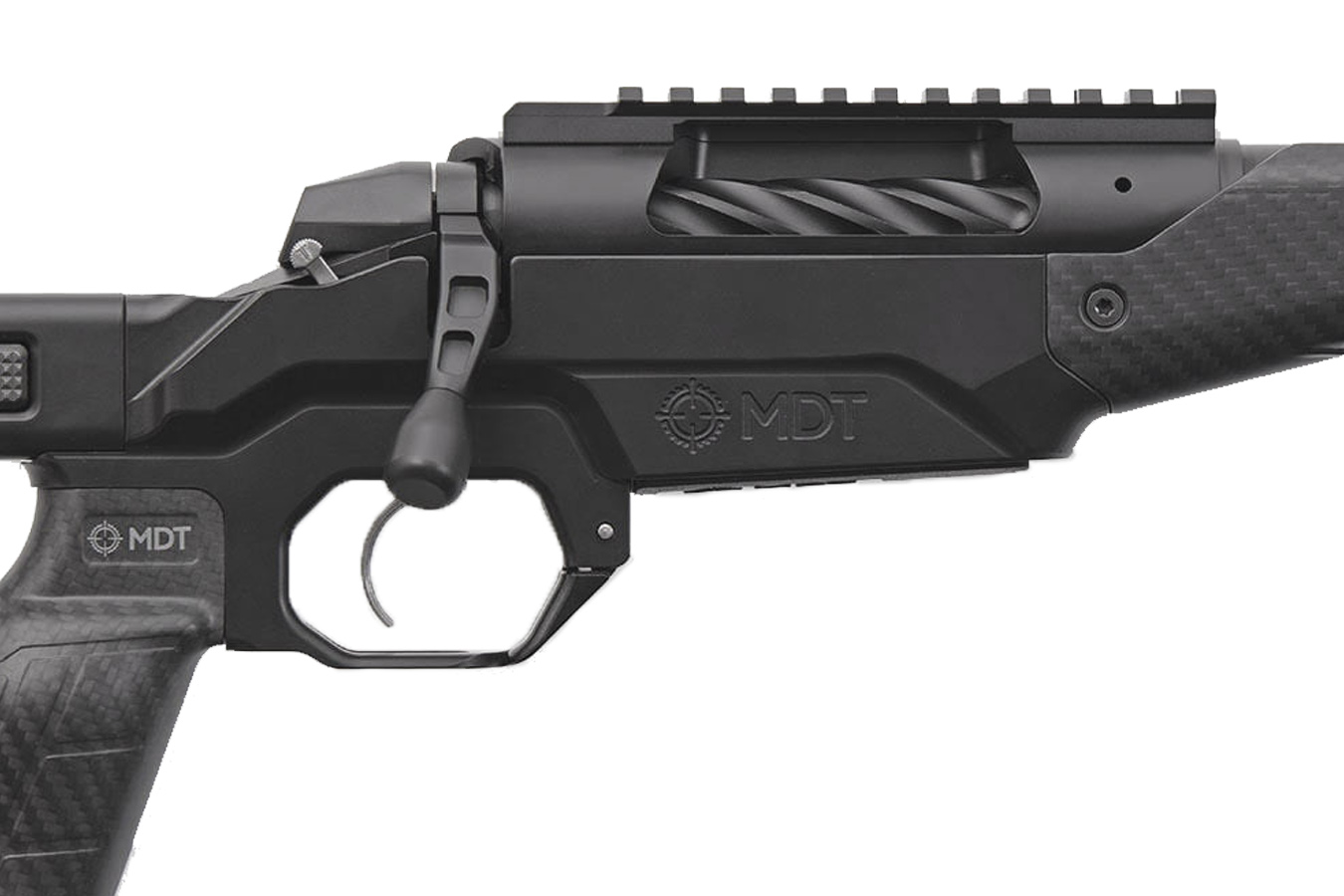 WEATHERBY 307 Alpine MDT 243 Win. Bolt-Action Rifle with Folding Stock and 24 Inch Fluted Barrel