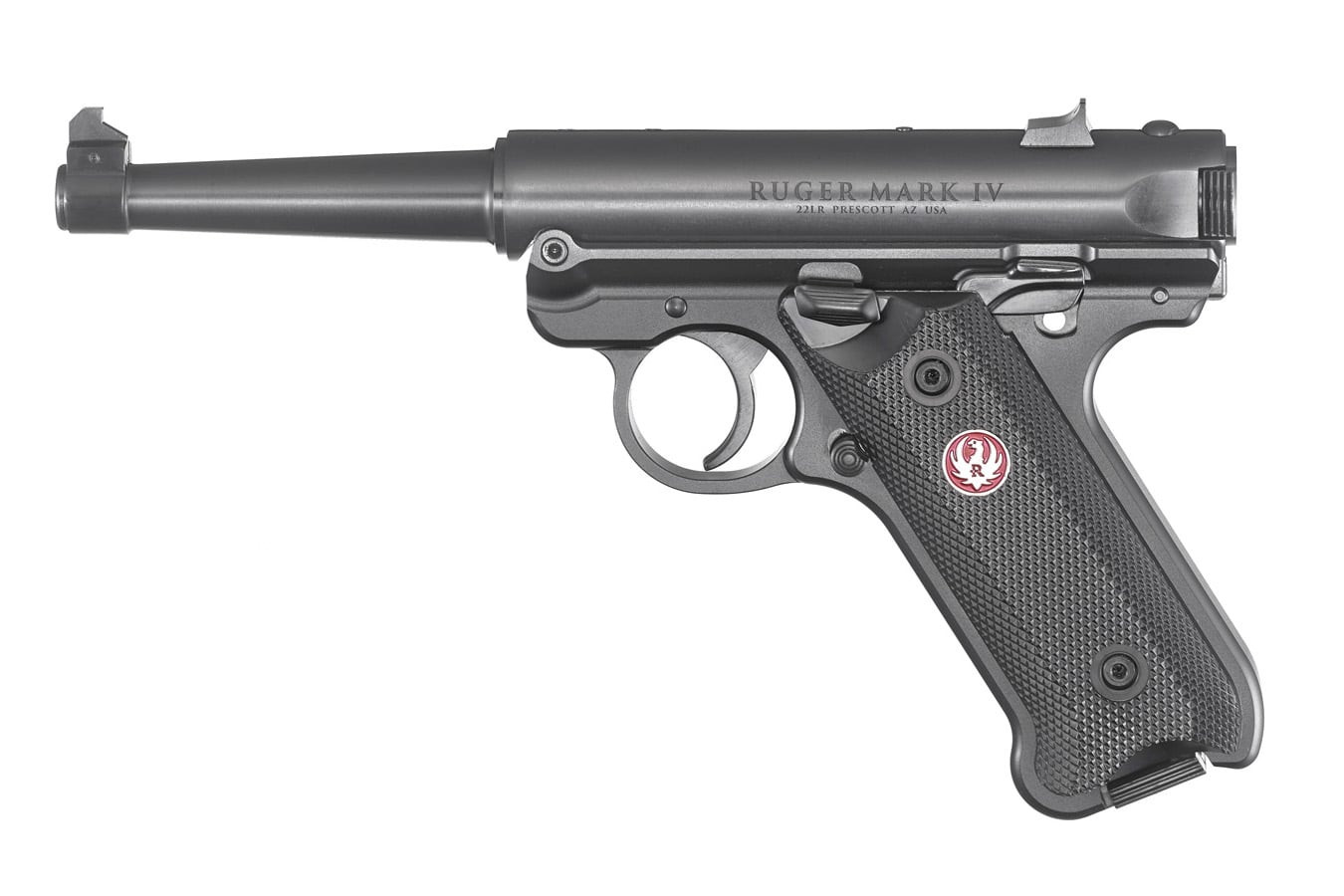 RUGER Mark IV Standard 22LR Rimfire Pistol with 4.75-Inch Barrel