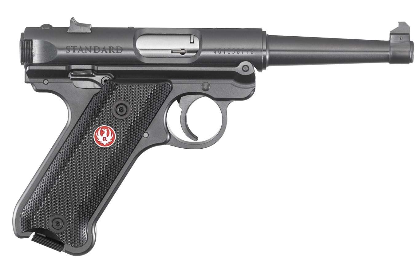 RUGER Mark IV Standard 22LR Rimfire Pistol with 4.75-Inch Barrel