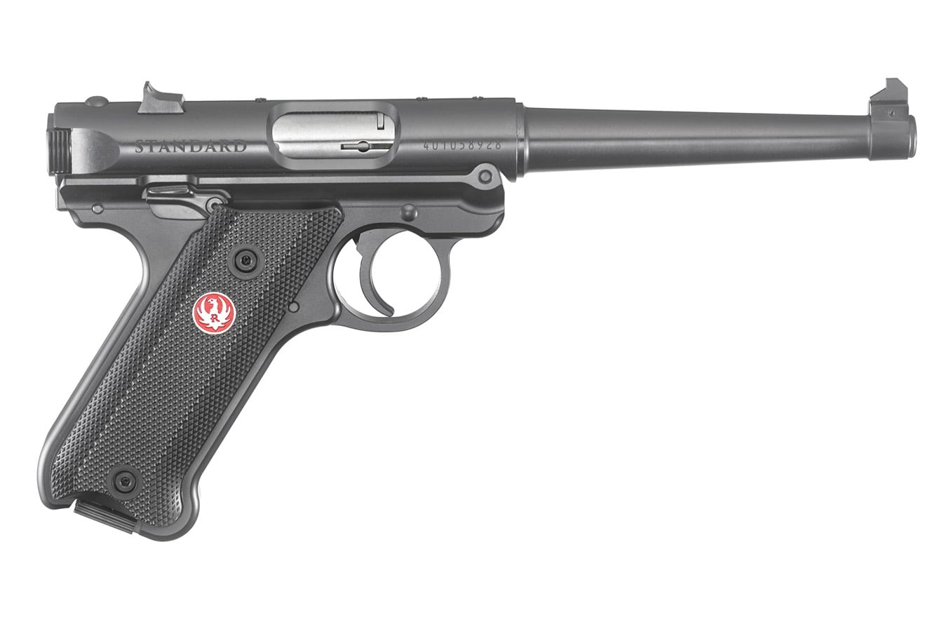 RUGER Mark IV Standard 22LR Rimfire Pistol with 6-Inch Barrel
