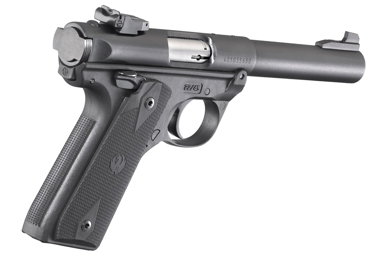 RUGER Mark IV 22/45 Target 22LR Rimfire Pistol with 5.5 Inch Barrel