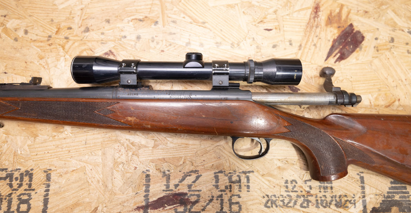 REMINGTON 700 7mm RemMag Police Trade-In Rifle with Scope