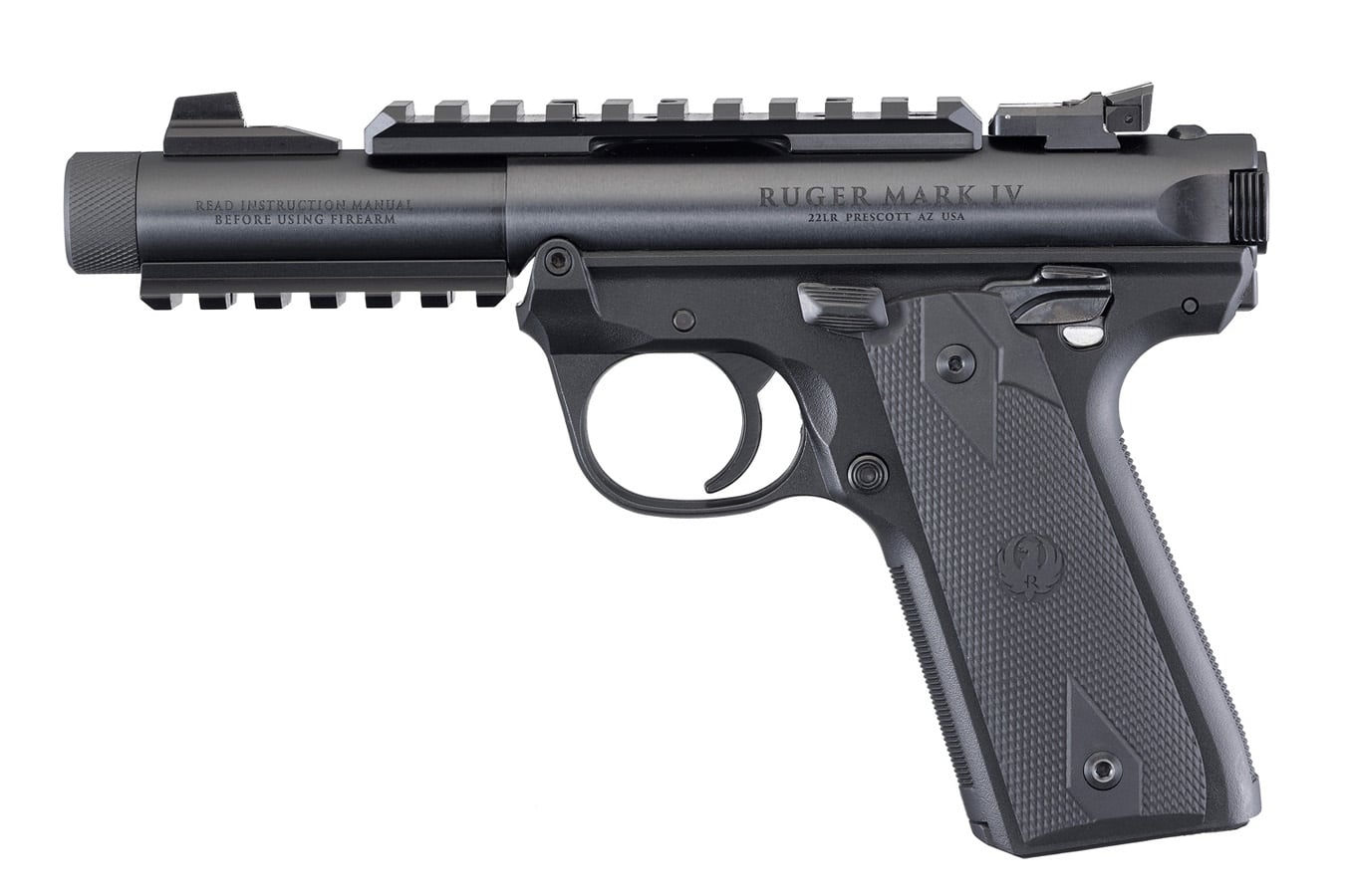 RUGER Mark IV 22/45 Tactical 22LR with Threaded Barrel