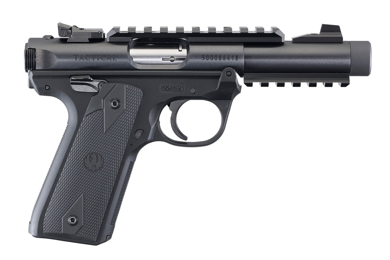 RUGER Mark IV 22/45 Tactical 22LR with Threaded Barrel