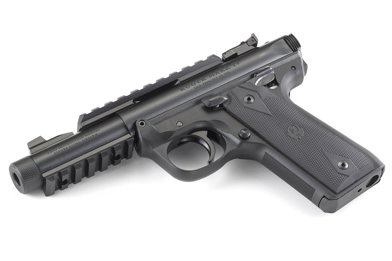 RUGER Mark IV 22/45 Tactical 22LR with Threaded Barrel