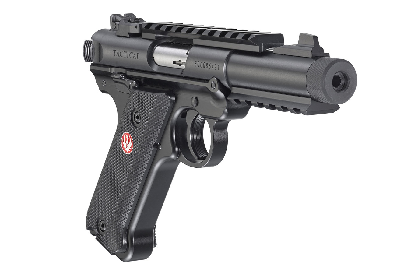 RUGER Mark IV Tactical 22LR Rimfire Pistol with Threaded Barrel