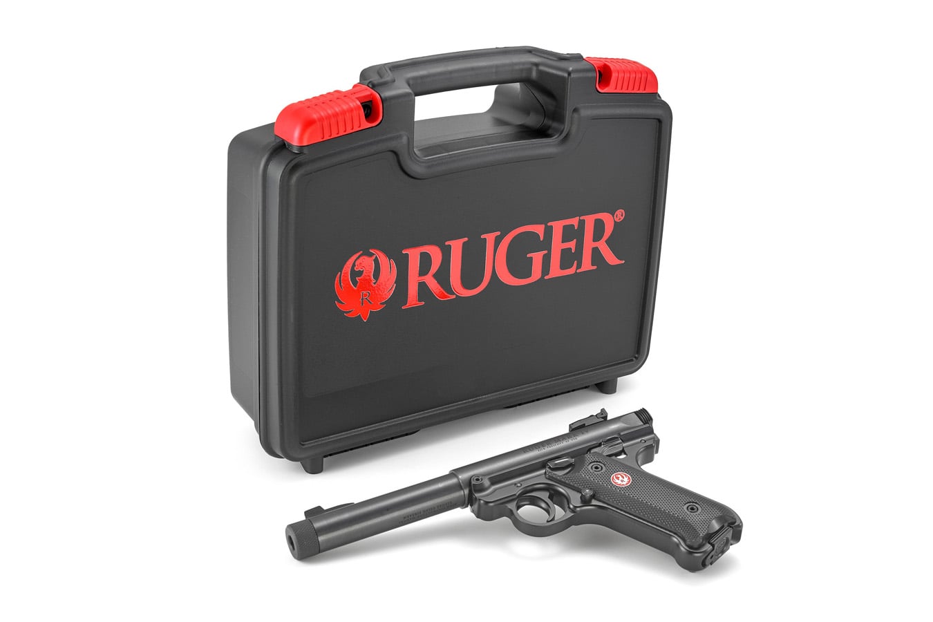 RUGER Mark IV Target 22LR Rimfire Pistol with Threaded Barrel