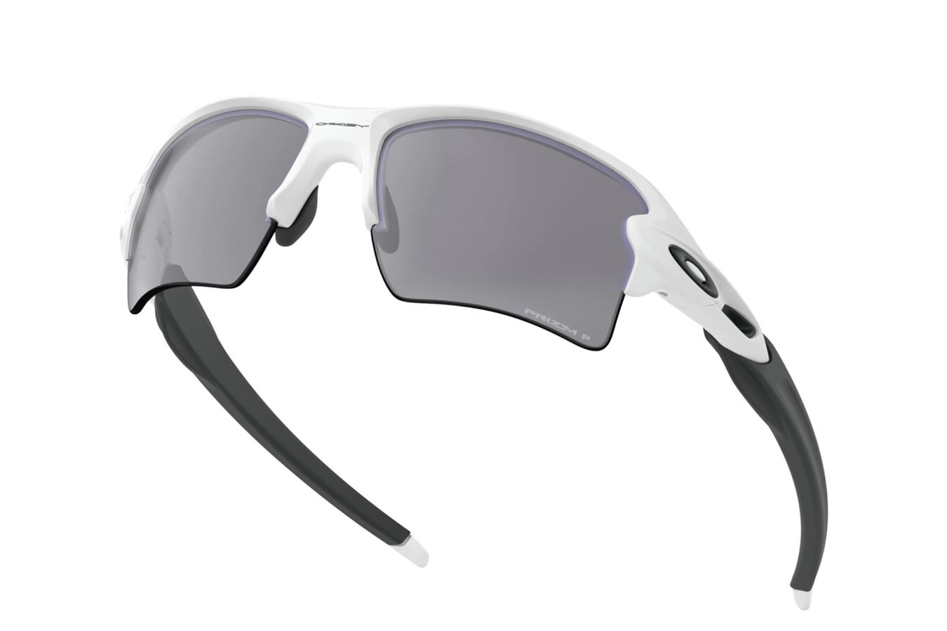 OAKLEY Flak 2.0 XL Sunglasses with Polished White Frame and Prizm Polarized Lenses