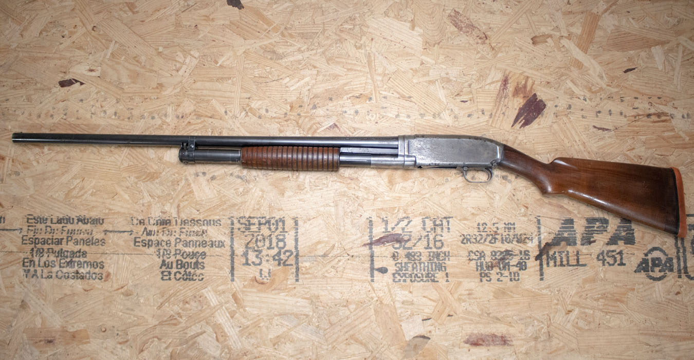 WINCHESTER FIREARMS Model 12 12-Gauge Police Trade-In Shotgun