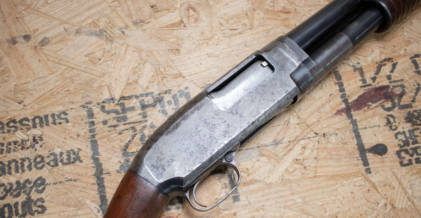 WINCHESTER FIREARMS Model 12 12-Gauge Police Trade-In Shotgun