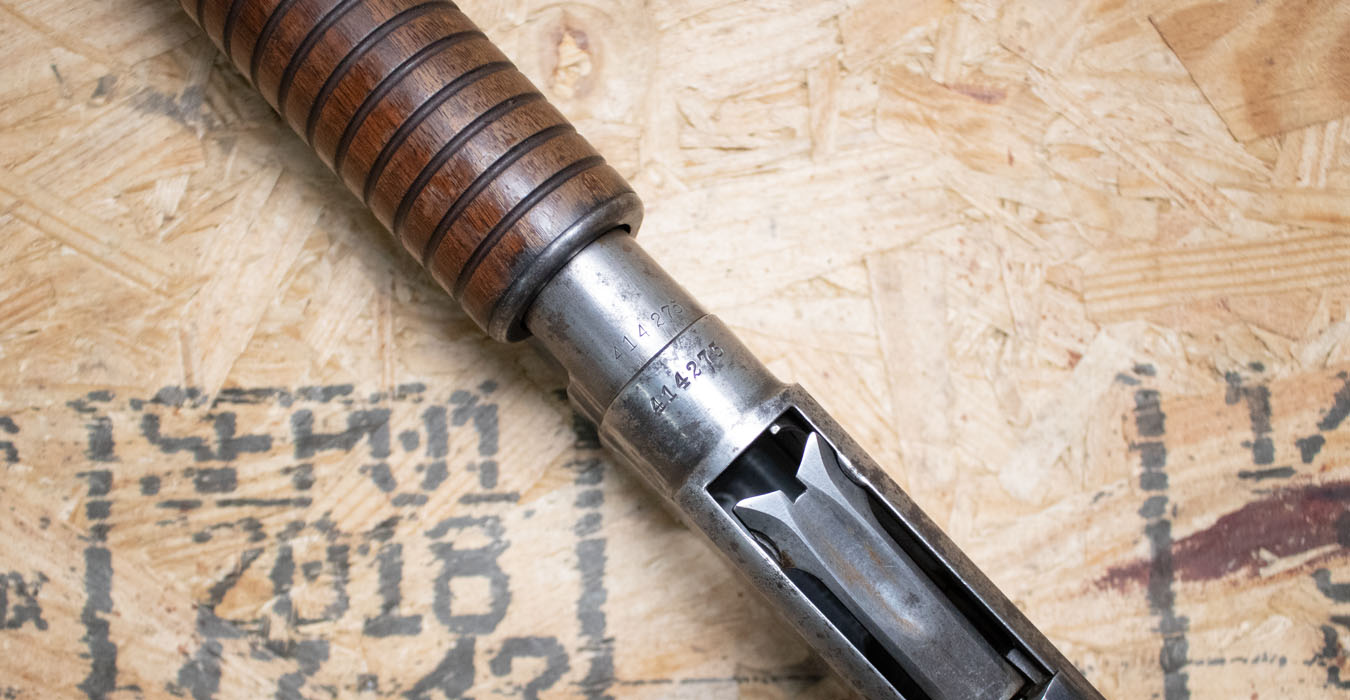 WINCHESTER FIREARMS Model 12 12-Gauge Police Trade-In Shotgun