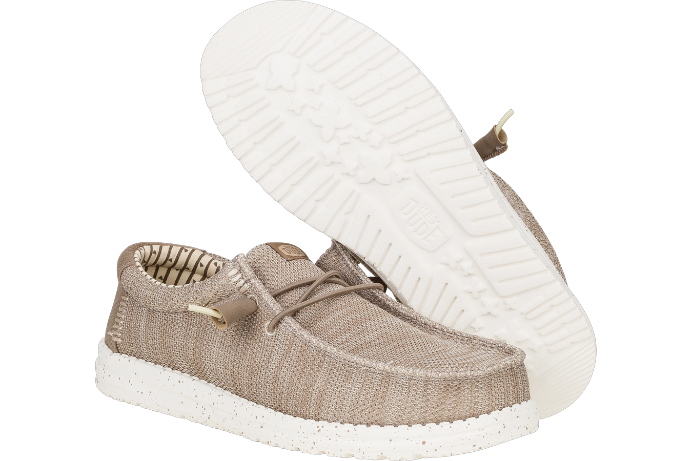 Hey Dude Men's Wally Stretch Sox - Tan