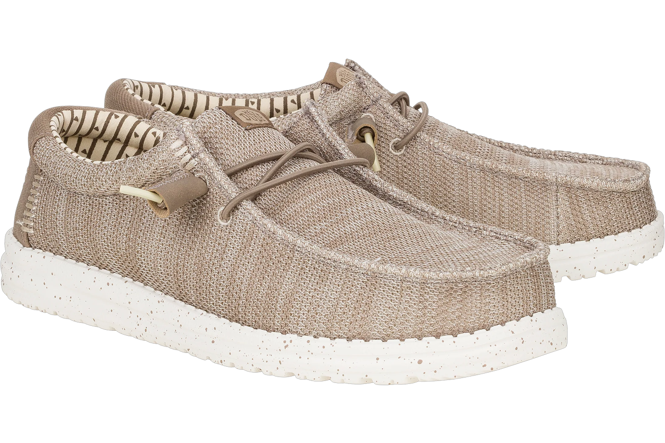 Hey Dude Men's Wally Stretch Sox - Tan