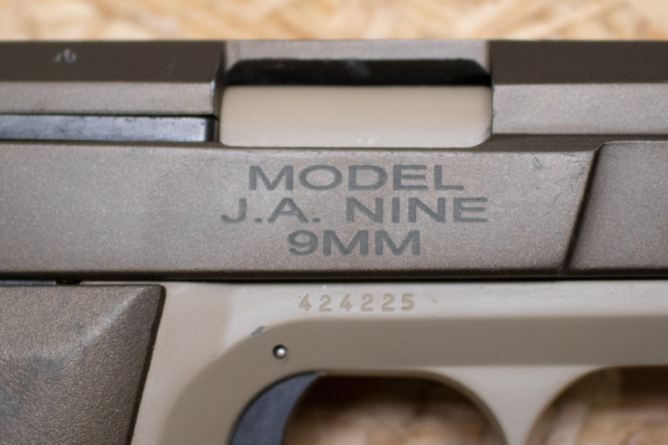 JIMENEZ ARMS JA-Nine 9mm Police Trade-In Pistol in Bronze Color Finish