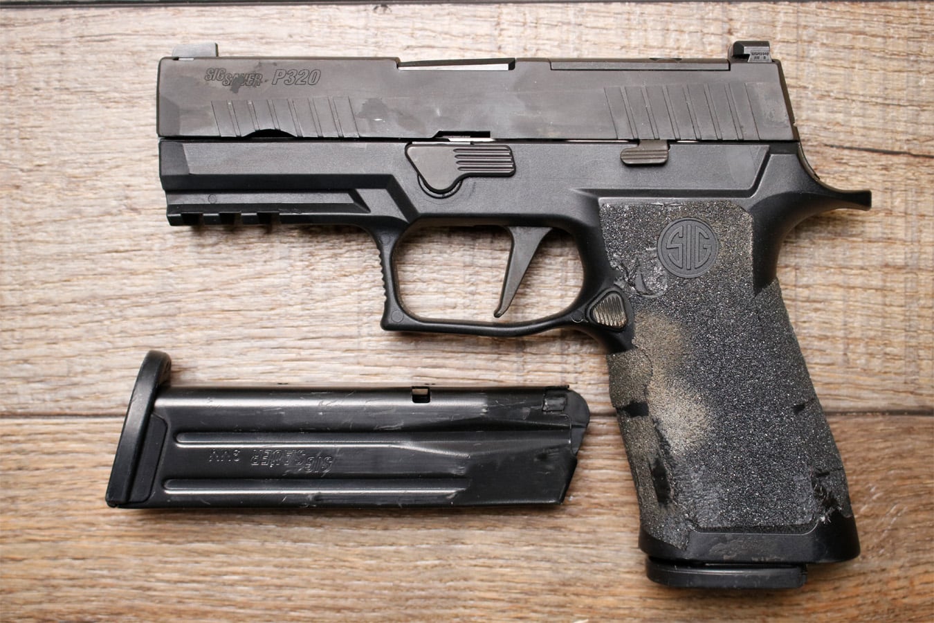 SIG SAUER P320 X Carry 9mm Optic Ready Police Trade-In Pistol