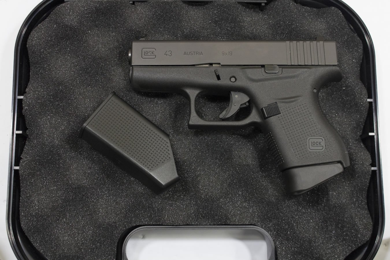 GLOCK 43 9mm Luger Used Pistol with Original Box (Very Good)