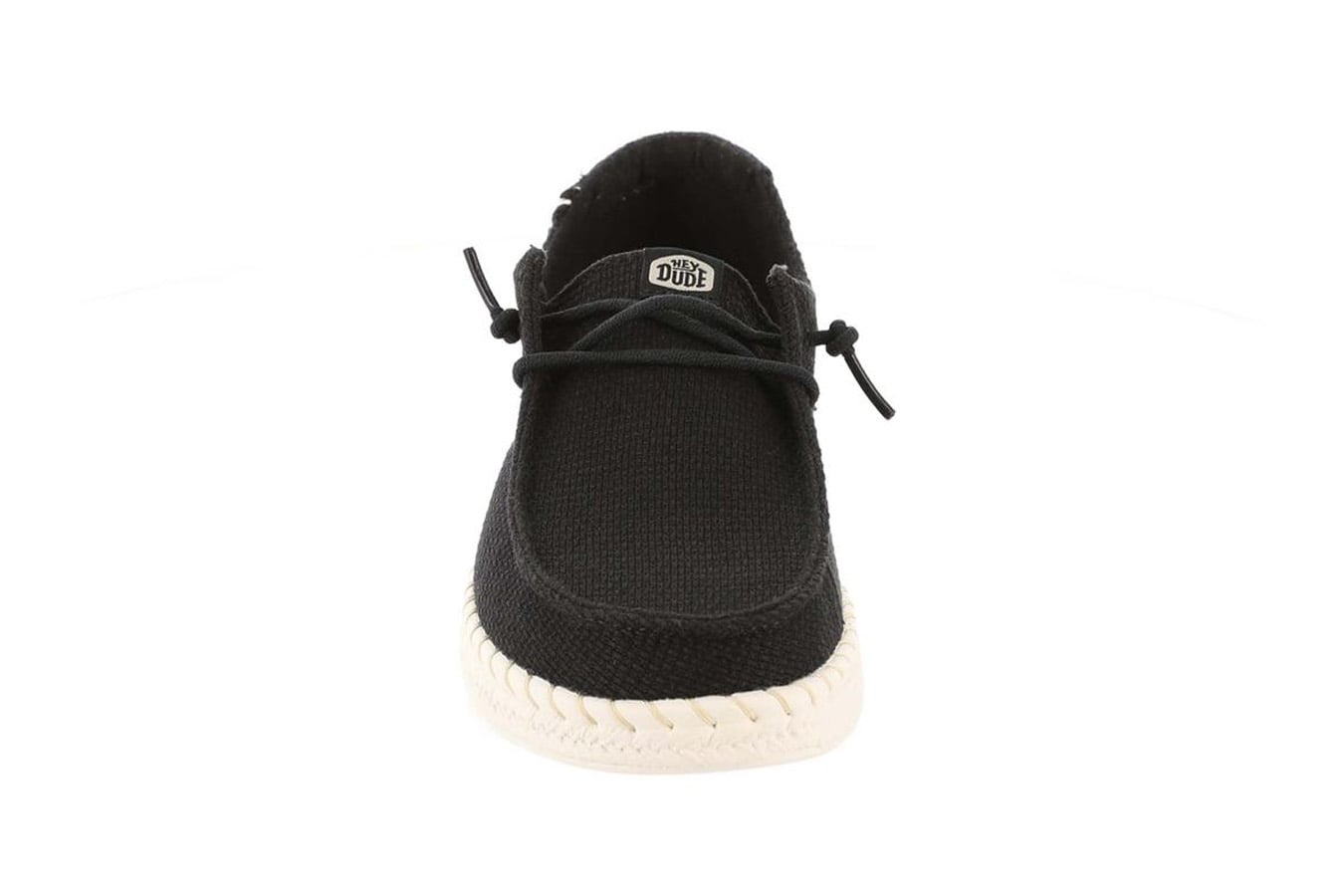 Hey Dude Women's Wendy Espadrille Woven Black/Walnut