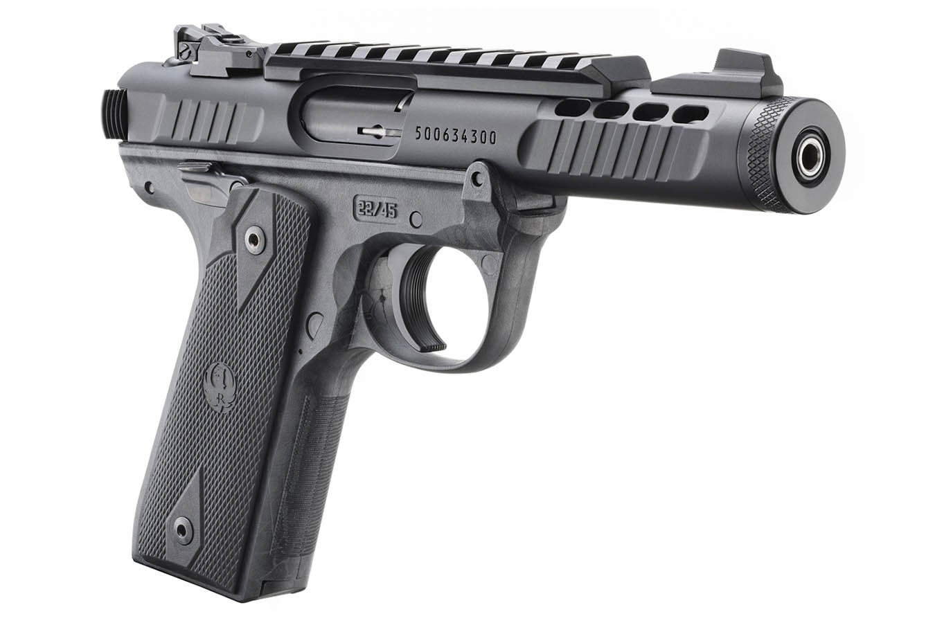 RUGER Mark IV 22/45 Lite 22LR Rimfire Pistol with Kryptek Typhon Camo Dipped Polymer Finish