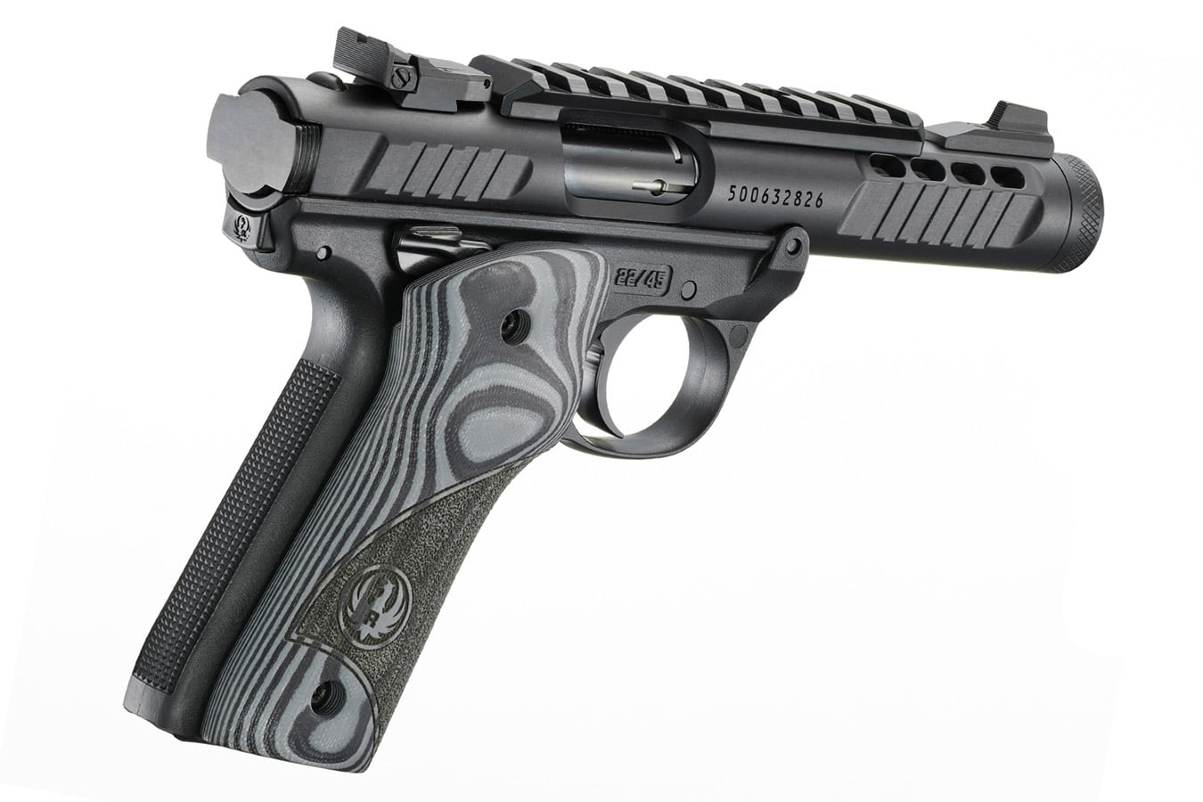 RUGER Mark IV 22/45 Lite 22LR Rimfire Pistol with Threaded Barrel