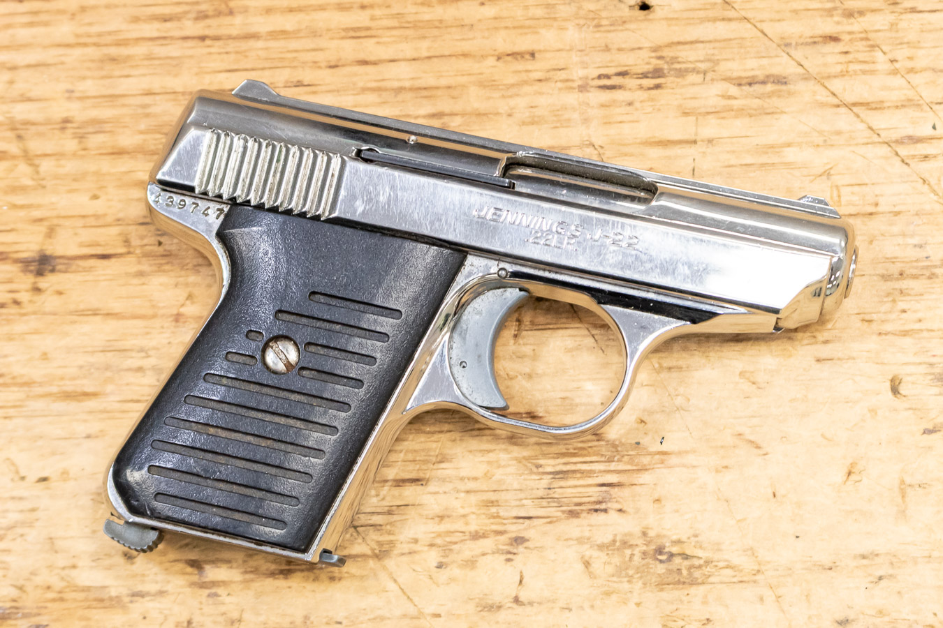 JENNINGS J-22 22 LR Police Trade-in Pistol